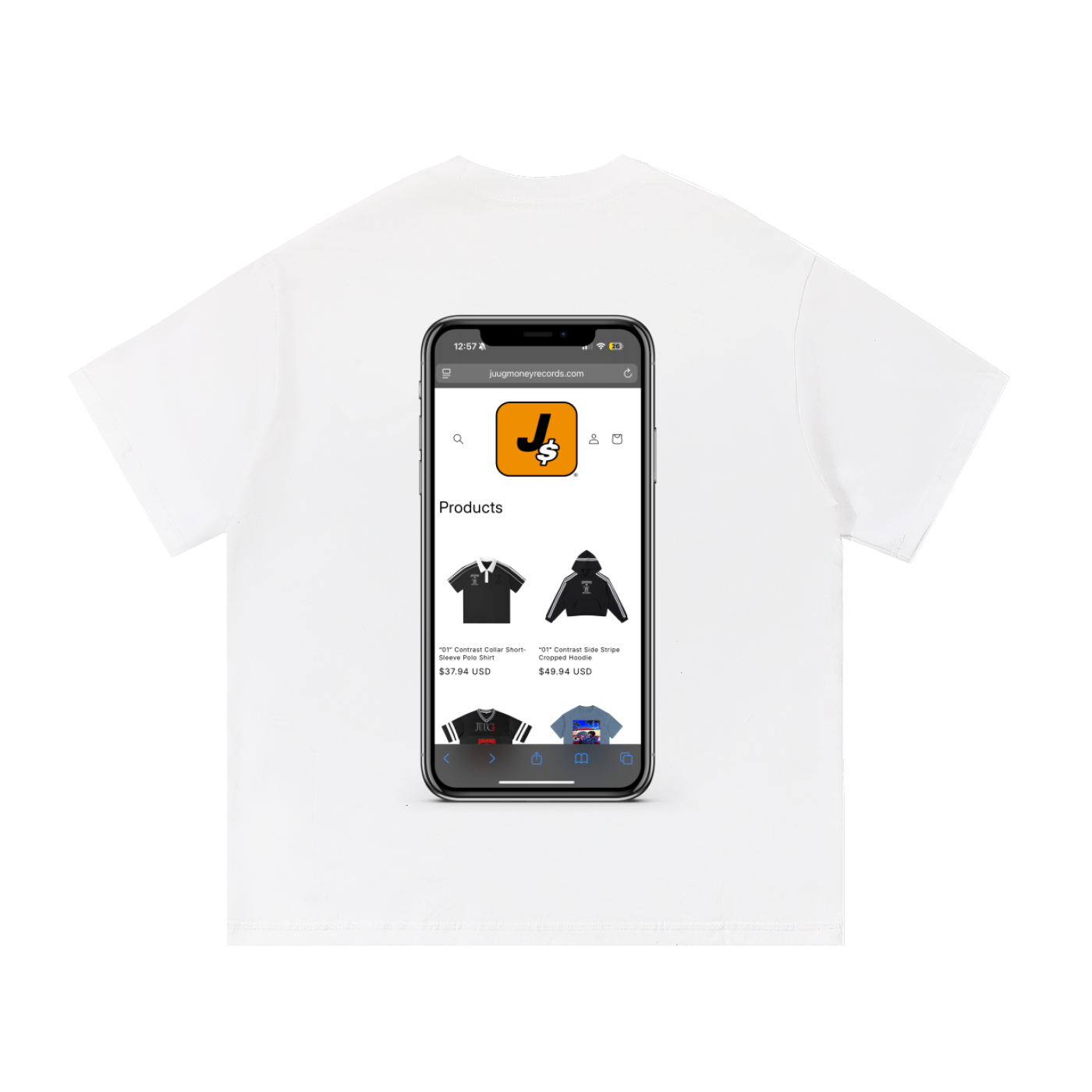 “iJuug” Essential Cotton T-Shirt