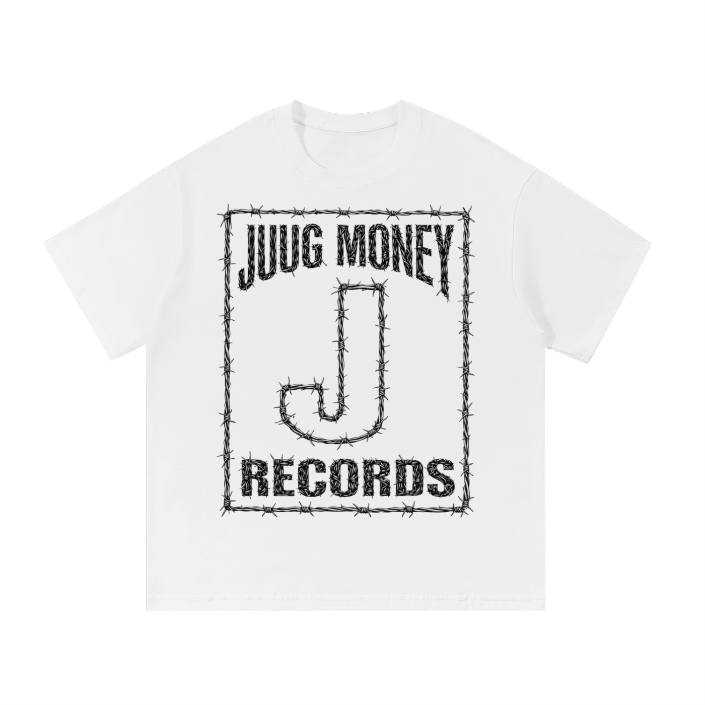 “Barbed Wire” Essential Cotton T-Shirt