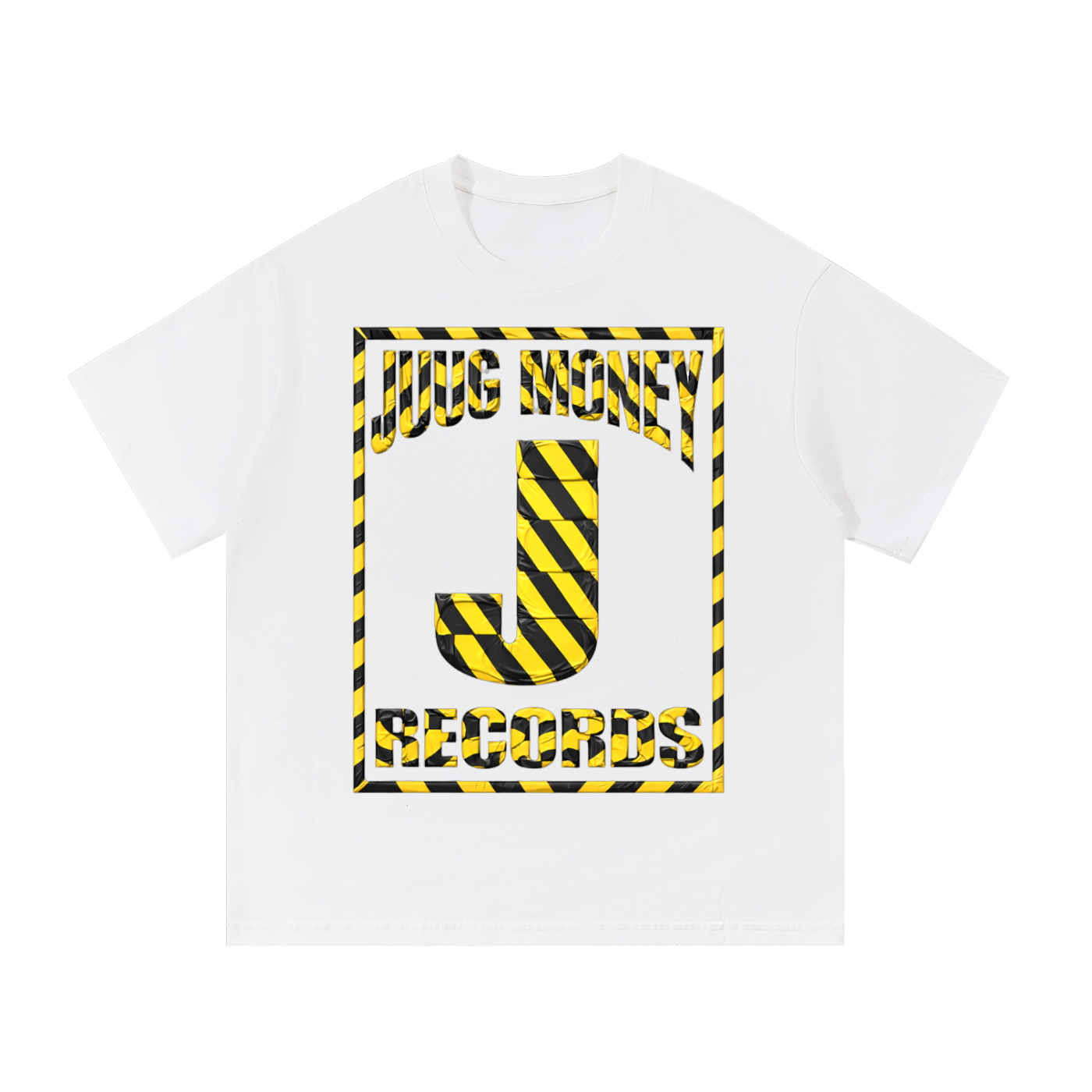 “Caution” Essential Cotton T-Shirt