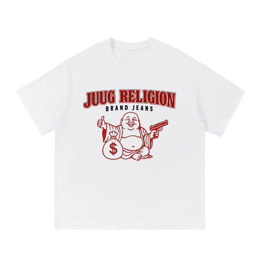 “Juug Religion” Essential Cotton T-Shirt