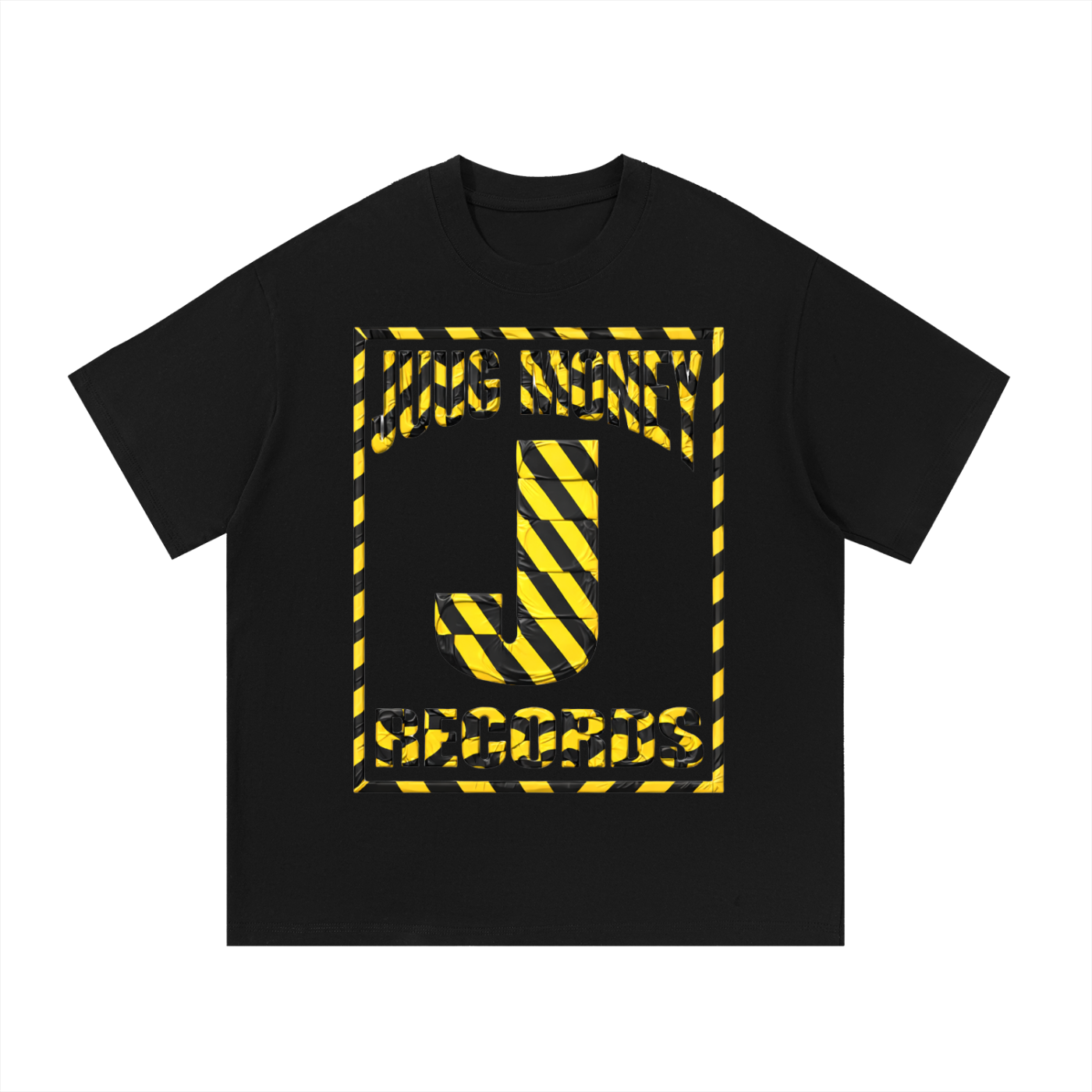 “Caution” Essential Cotton T-Shirt
