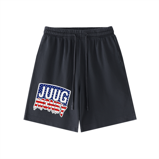 “Juug Boyz” Vintage Wash Cotton Shorts