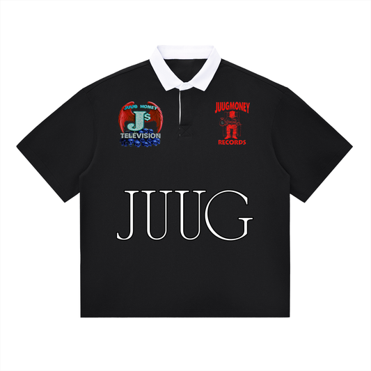 “Ralph Juugin” Essential Contrast Polo Shirt