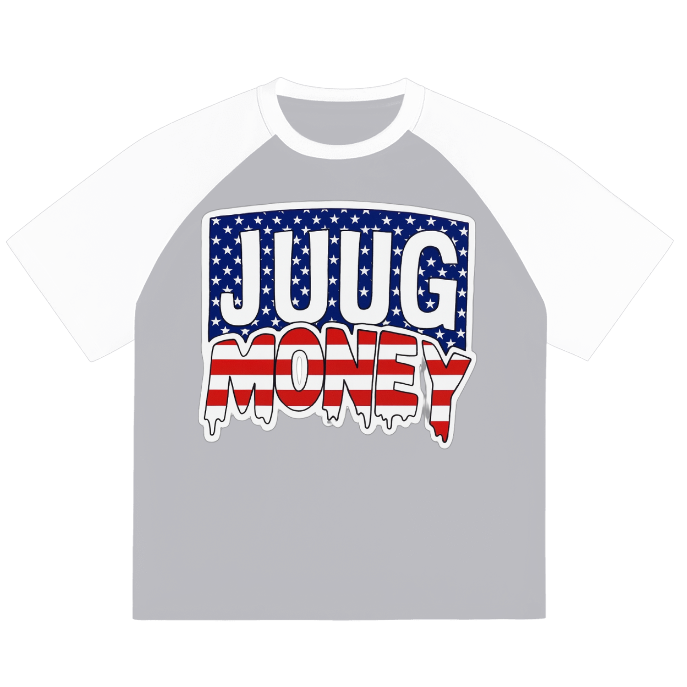 “Juug Boyz” Color-Blocked Raglan Sleeve T-Shirt